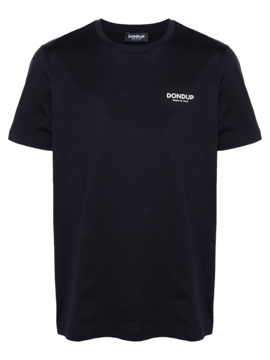 T-shirt in Cotone con Stampa Logo-Dondup-T-shirt-Vittorio Citro Boutique
