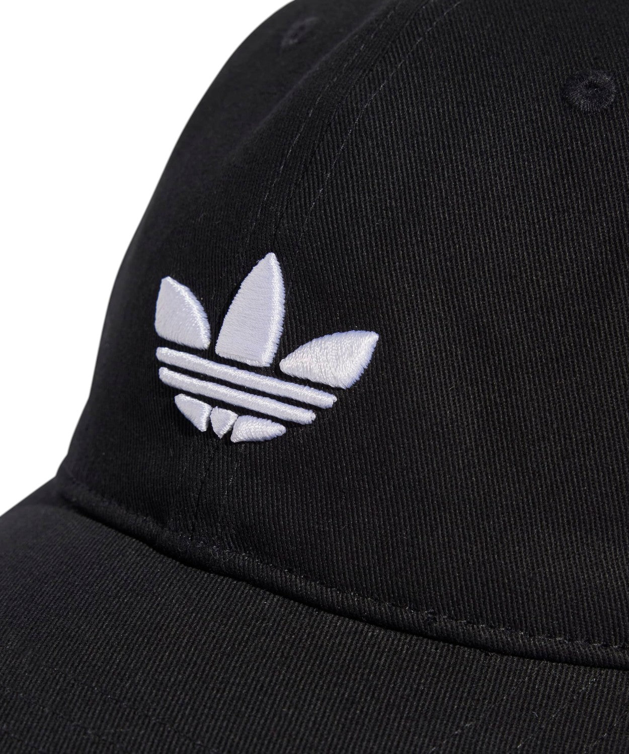 Adidas Cotton Baseball Cap with Trefoil