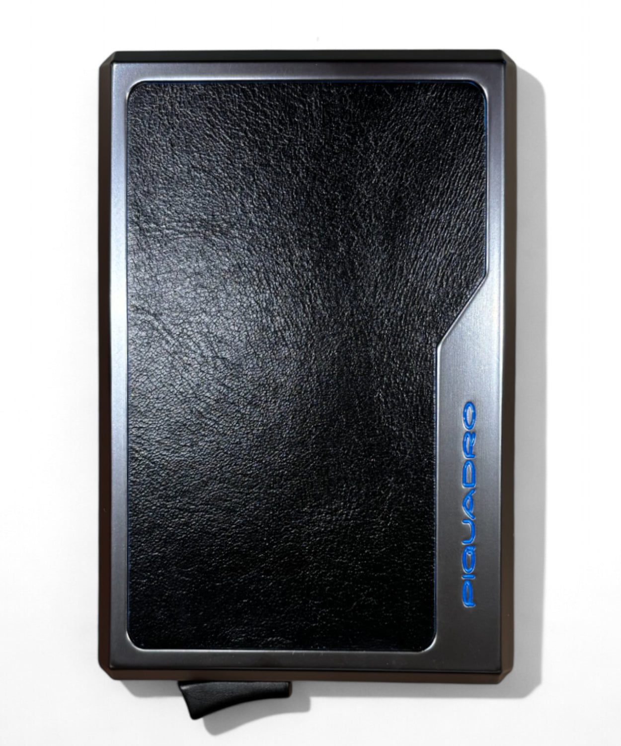 Portacarte MagSafe in Alluminio e Pelle Piquadro