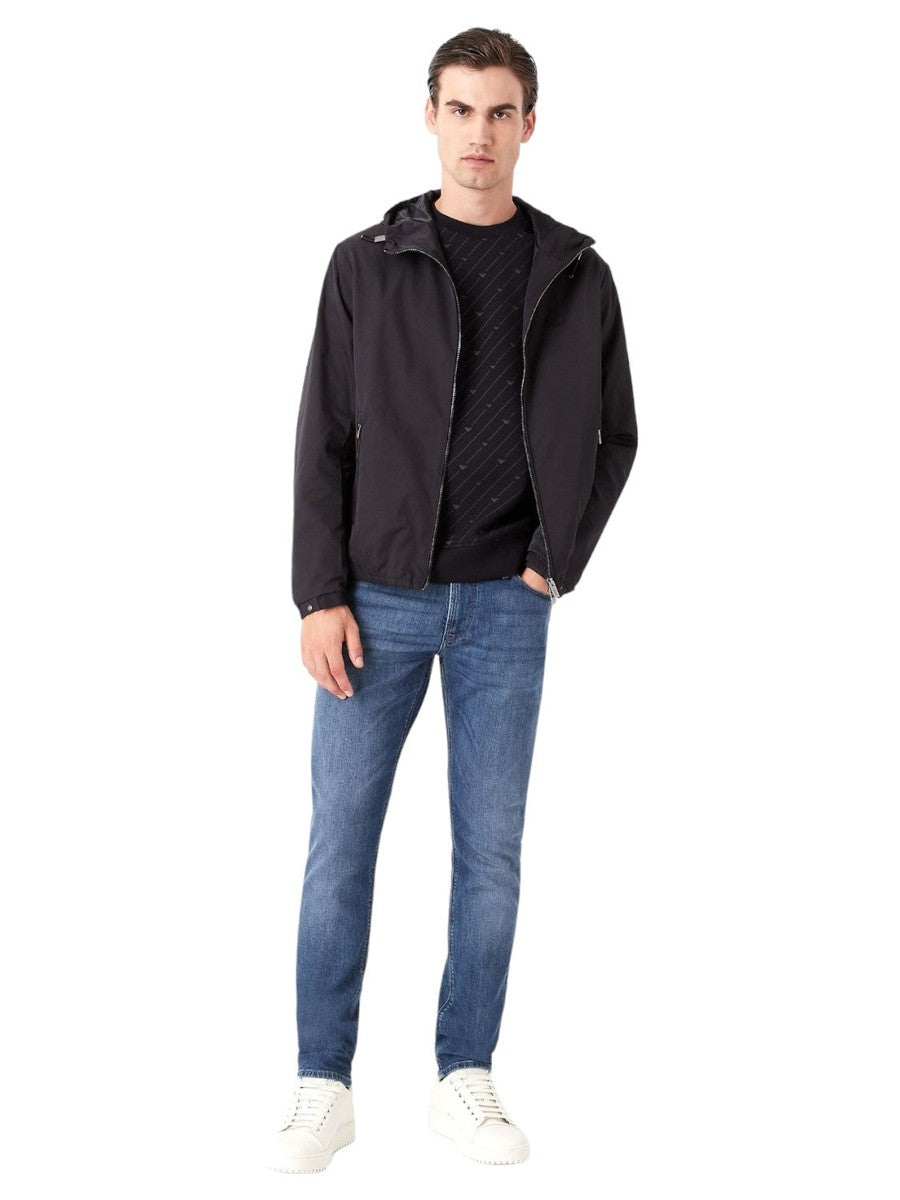 Jeans J06 slim fit in comfort denim 10 oz twill melange-Emporio Armani-Jeans-Vittorio Citro Boutique