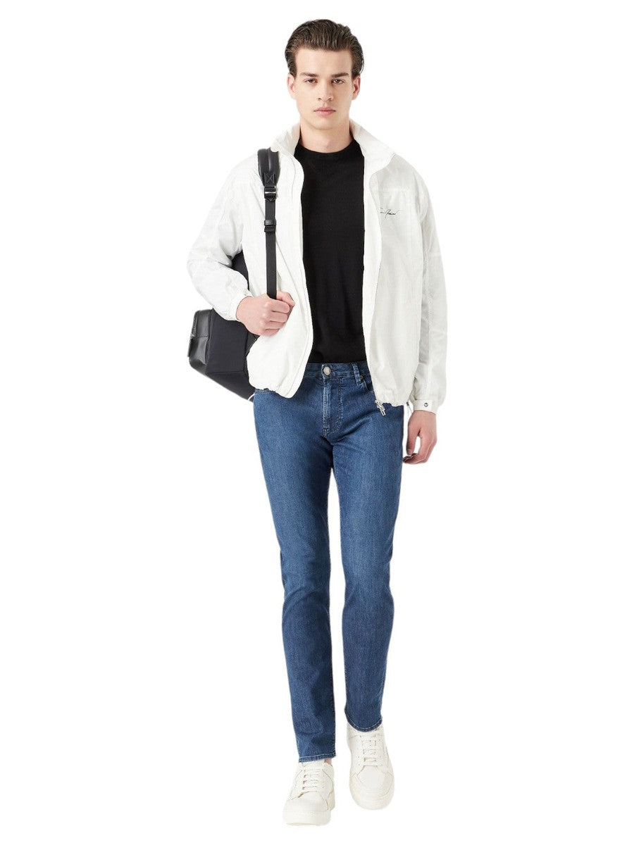Jeans J06 slim fit in denim 8 oz washed effetto used-Emporio Armani-Jeans-Vittorio Citro Boutique