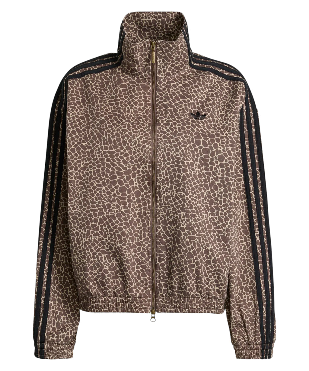 adidas Originals Firebird Oversized Animal Print Track Jacket