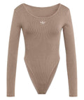 Body adidas Essentials Rib Washed z długim rękawem męskie