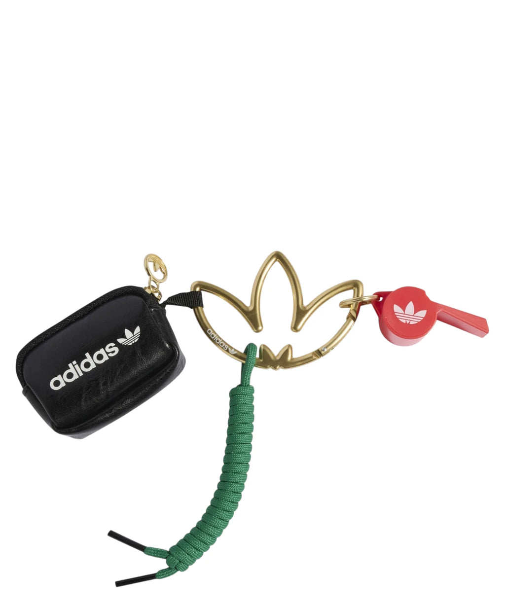 adidas Originals Trefoil Carabiner and Whistle Keychain