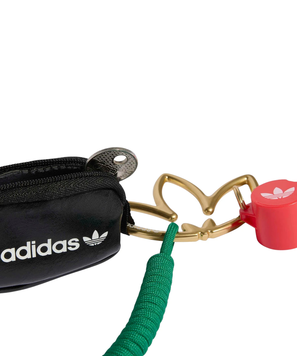 adidas Originals Trefoil Carabiner and Whistle Keychain