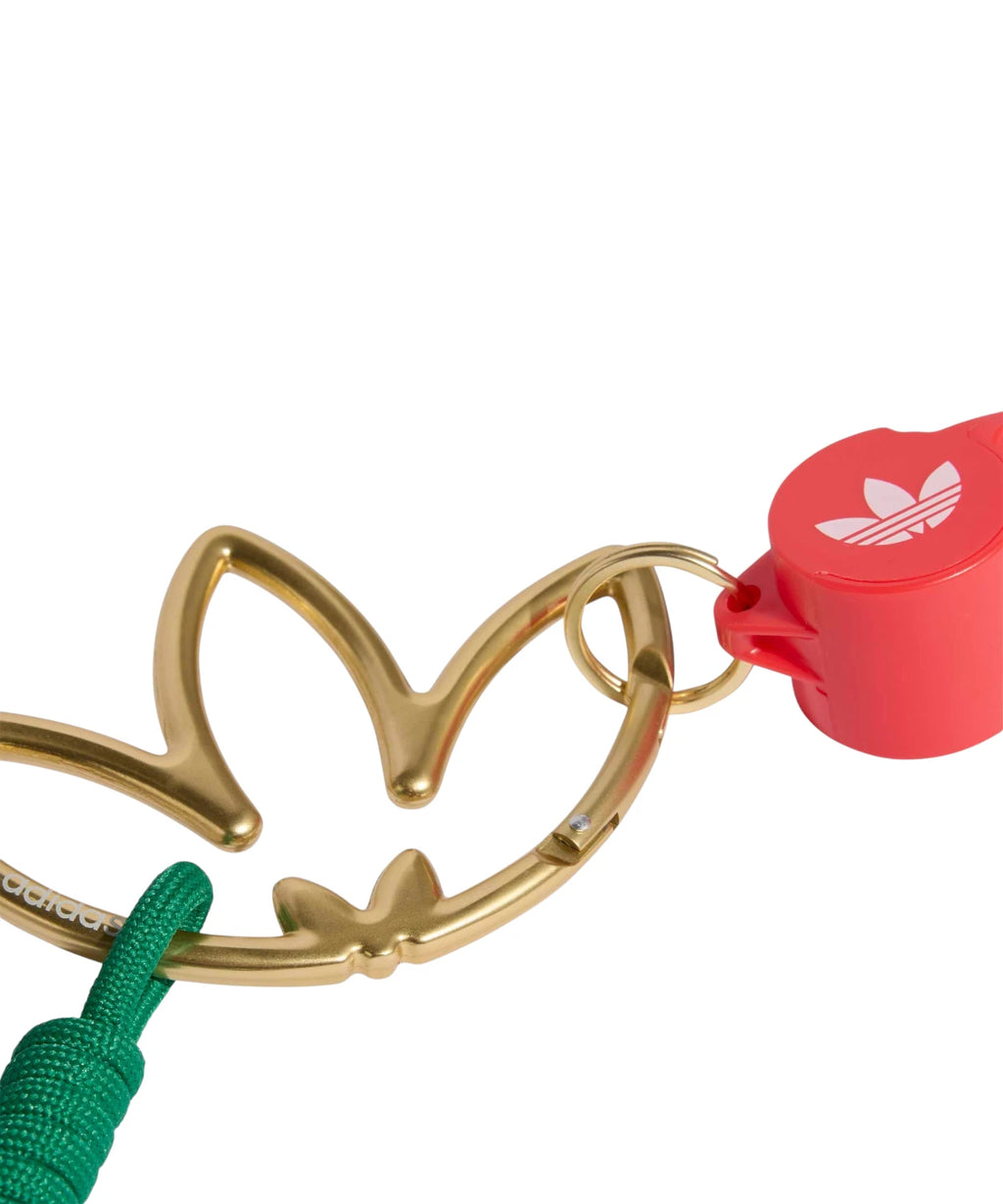 adidas Originals Trefoil Carabiner and Whistle Keychain