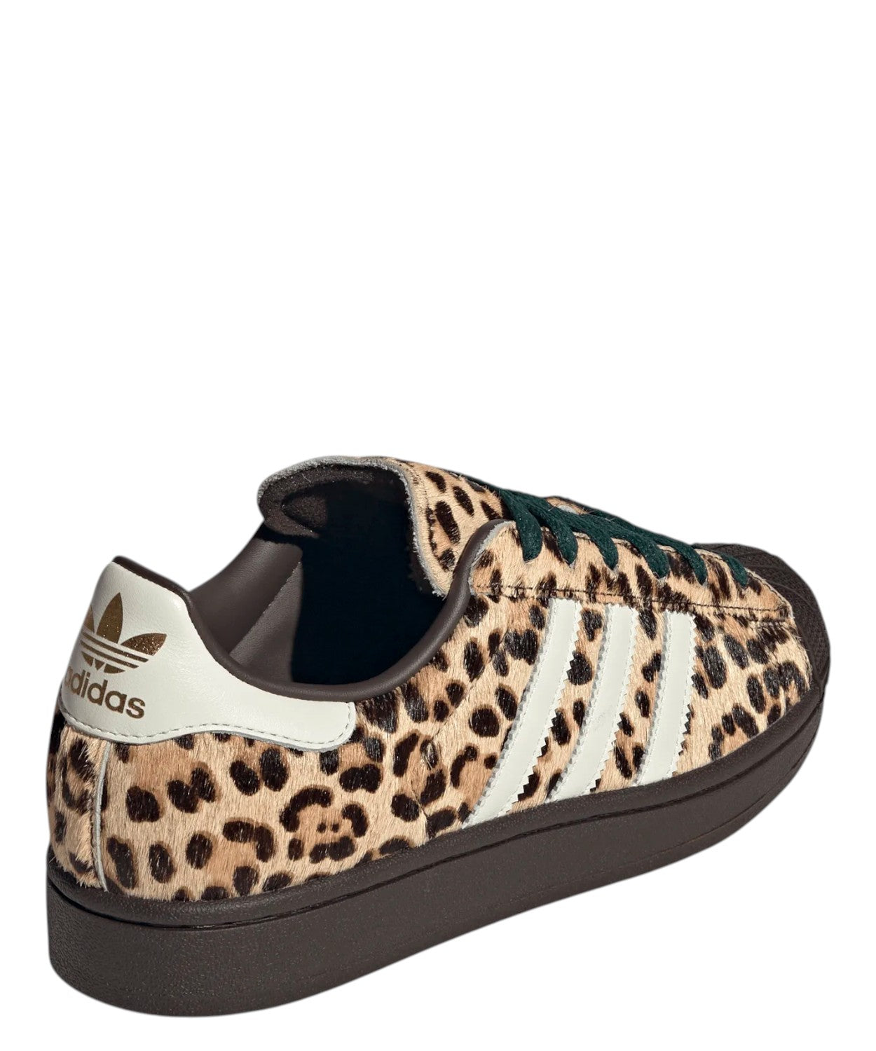 Adidas Superstar II Sneakers with Leopard Print