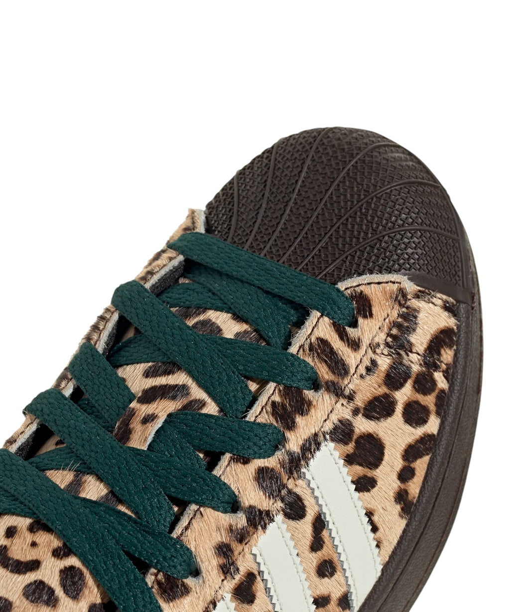 Adidas Superstar II Sneakers with Leopard Print