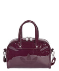 Adidas Mini Bowling Bag with Glossy Patent Leather Shoulder Strap