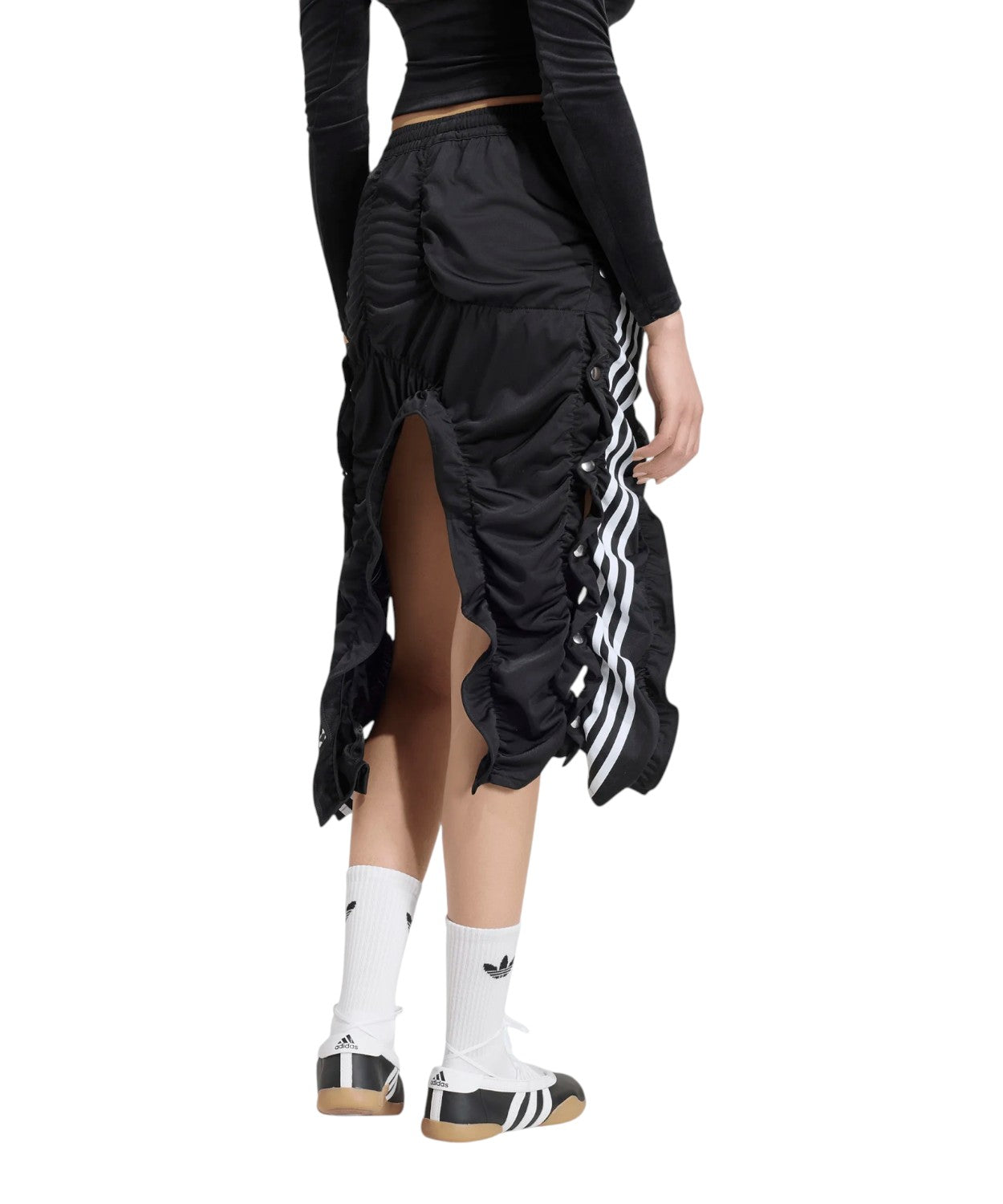 Sukně adidas Originals Adibreak s řasením pro ženy