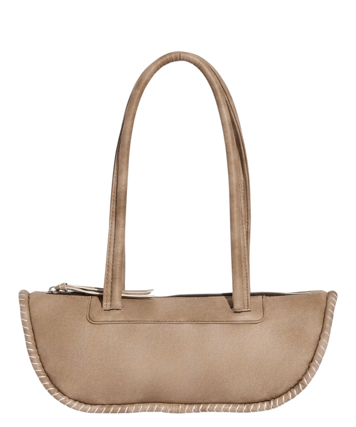 adidas Elongated Bowling Bag Beige with Trefoil Logo