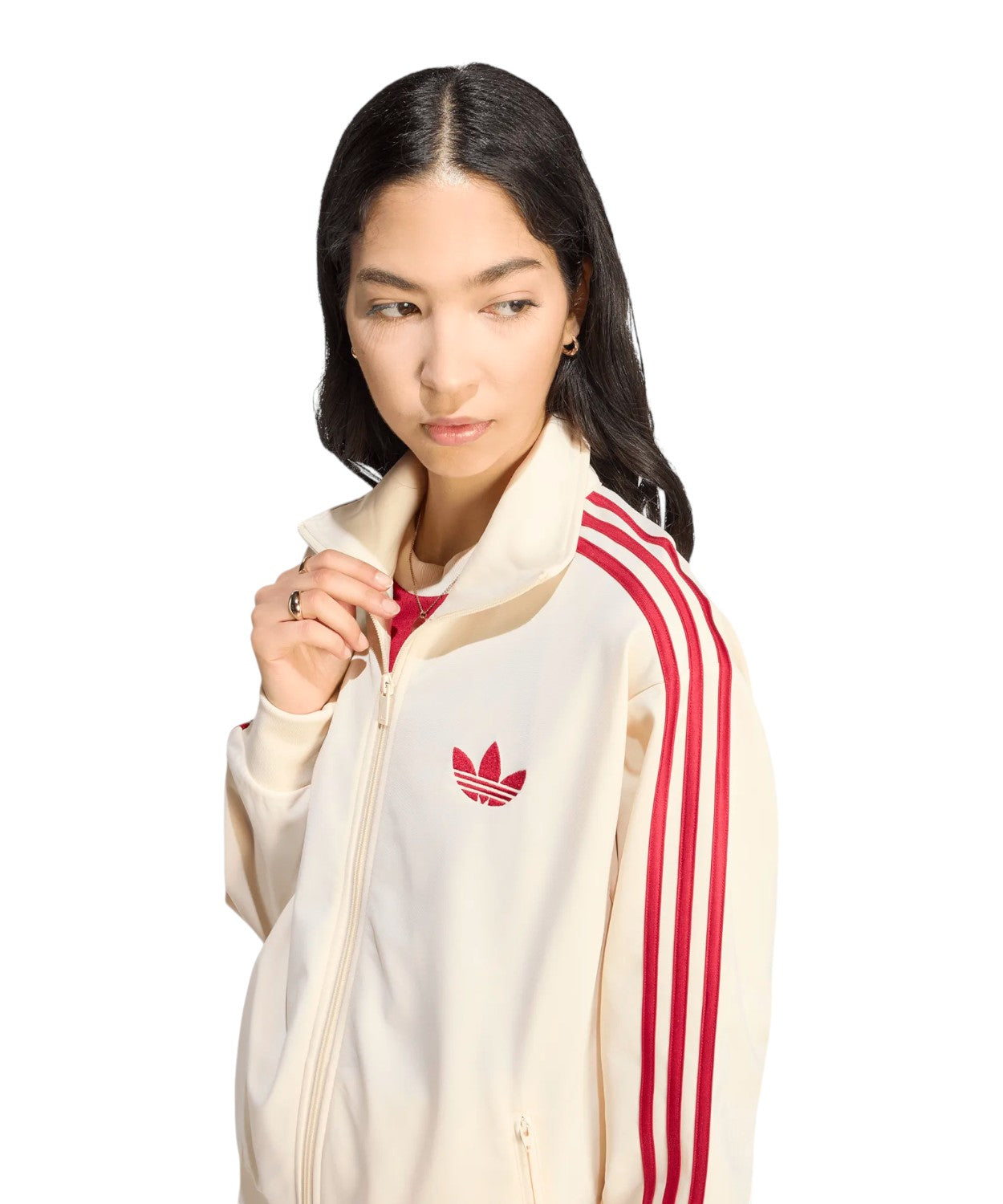 adidas Firebird track top loose adicolor sweatshirt