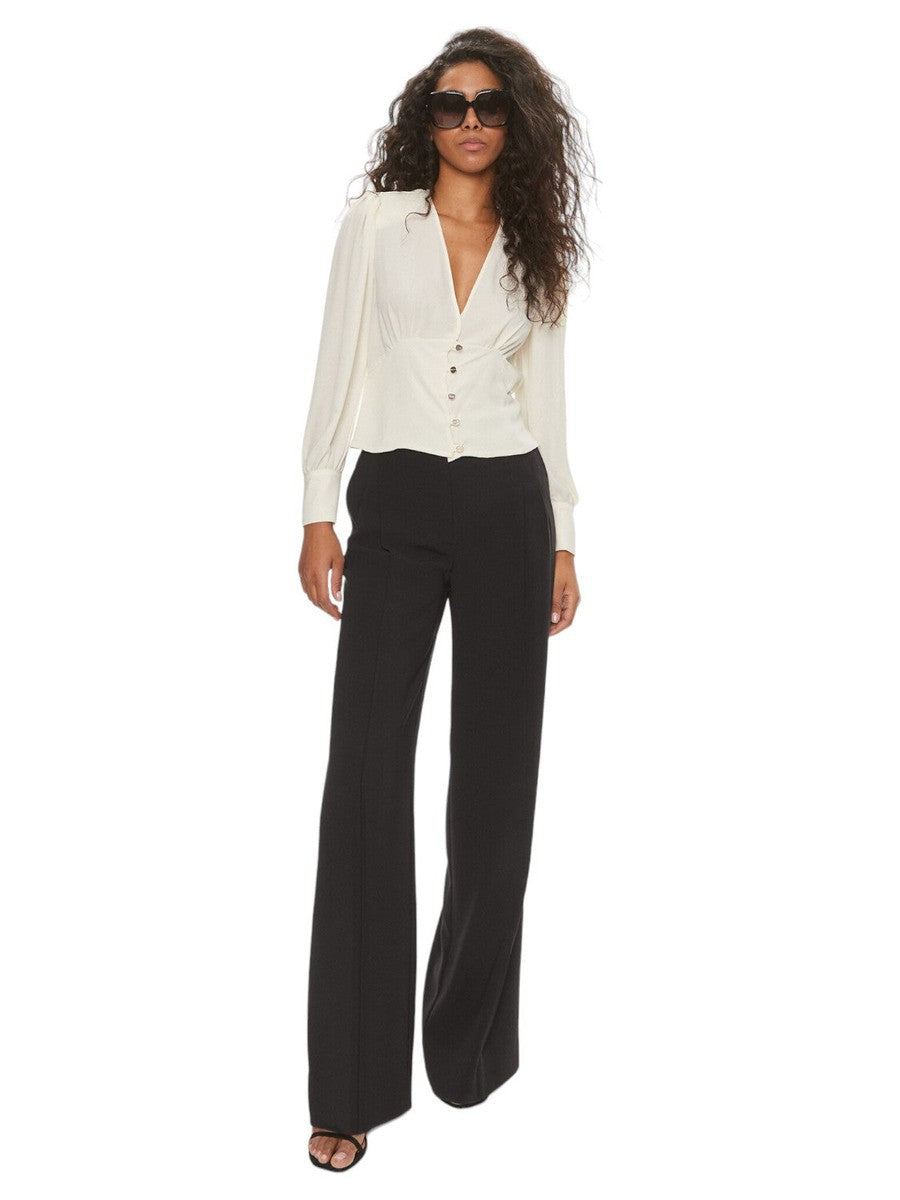 Blusa Elegante in Georgette con Scollo a V-Liu-Jo-Camicie-Vittorio Citro Boutique