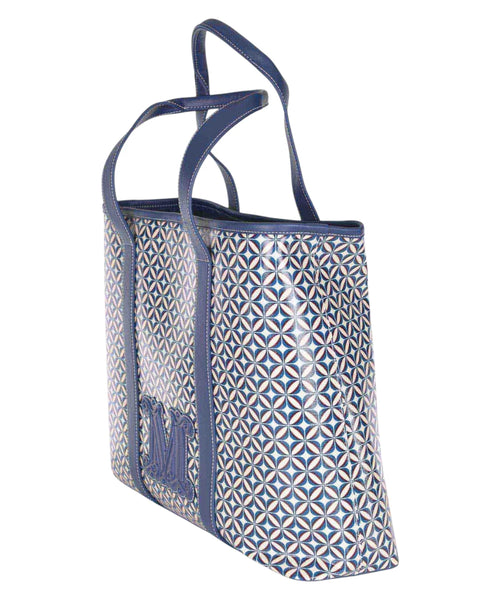 Max Mara strandtas van katoen met logo