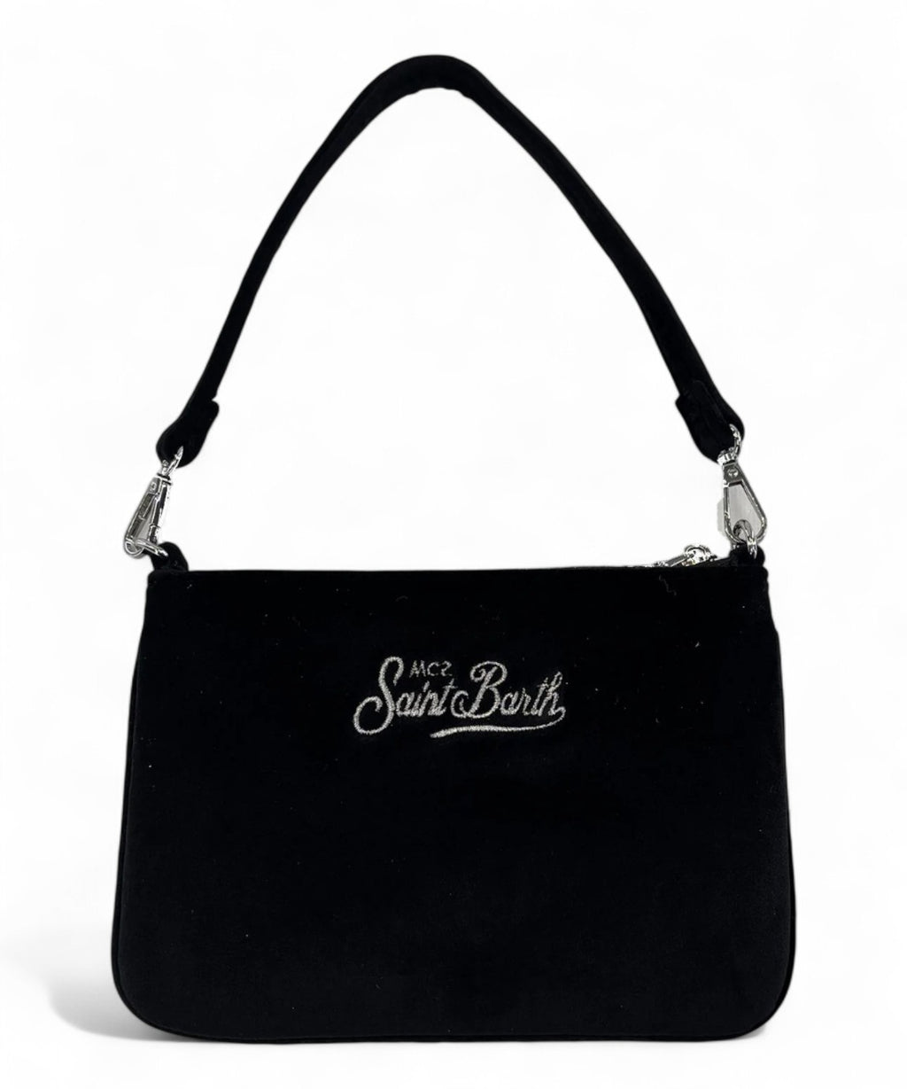 Borsa a spalla Parisienne Mini Velvet MC2 Saint Barth-Borse a spalla-Mc2 Saint Barth-Vittorio Citro Boutique