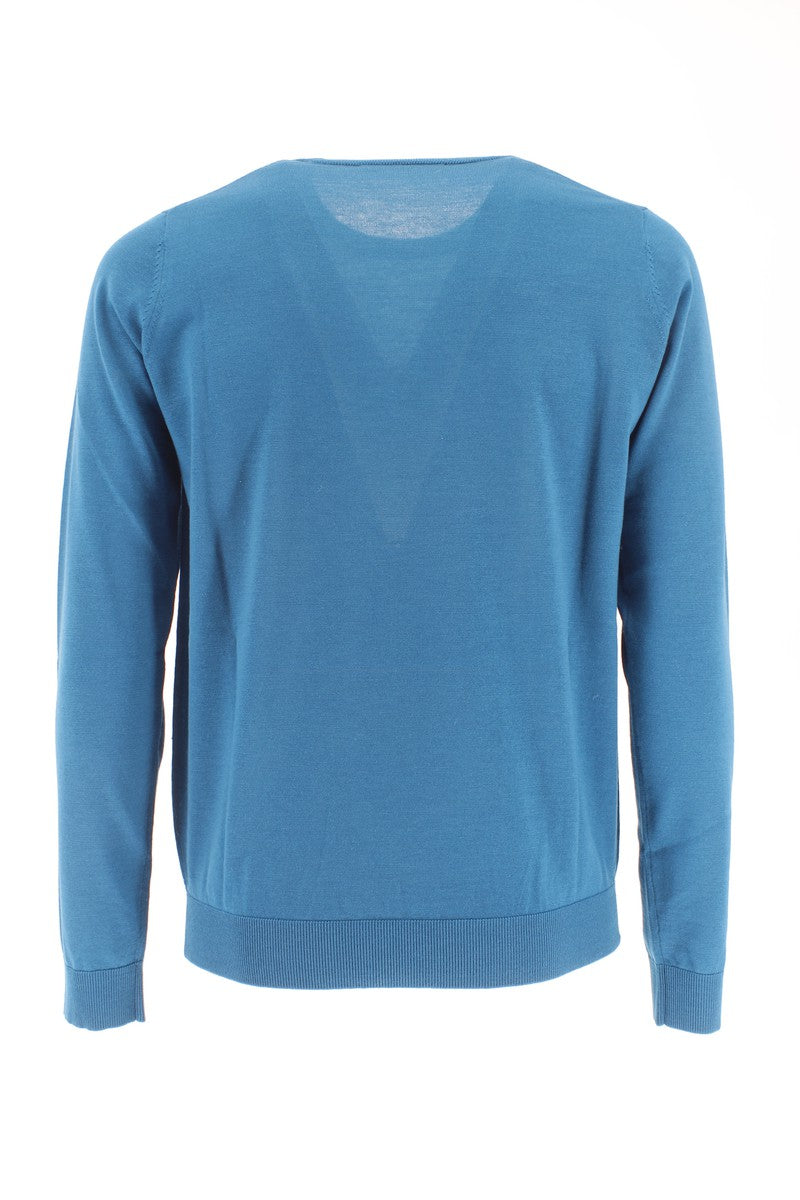 Maglia Girocollo in Pura Lana Rasata-JEORDIE'S-Maglieria-Vittorio Citro Boutique