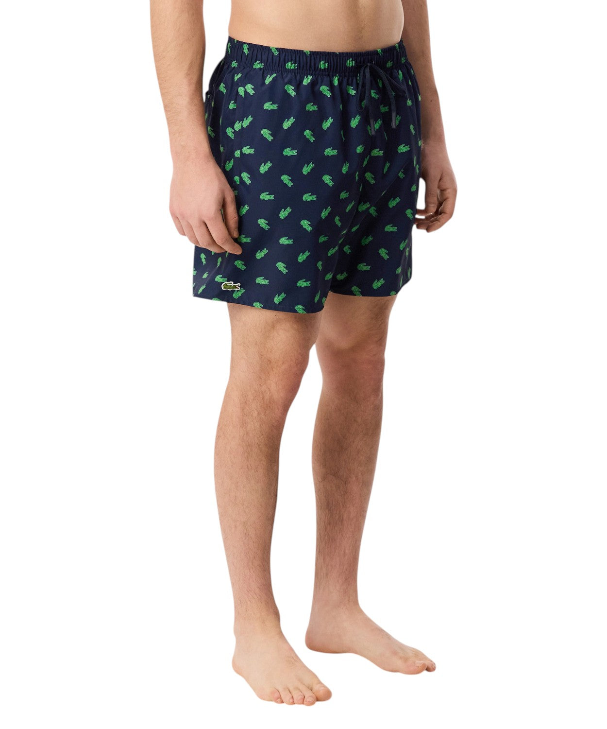 Boxer de hombre Lacoste con estampado de cocodrilo
