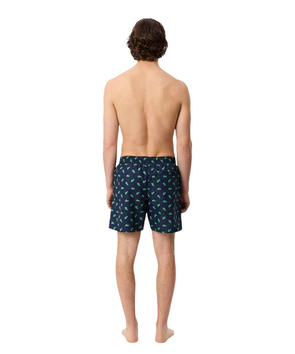 Boxer de hombre Lacoste con estampado de cocodrilo