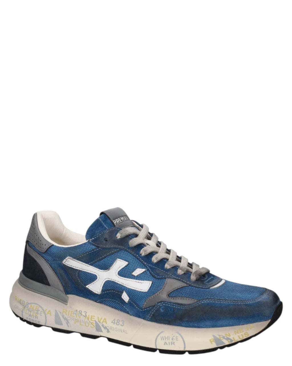 Men's Premiata Mick 0.1 8120 Sneakers with Platform Sole