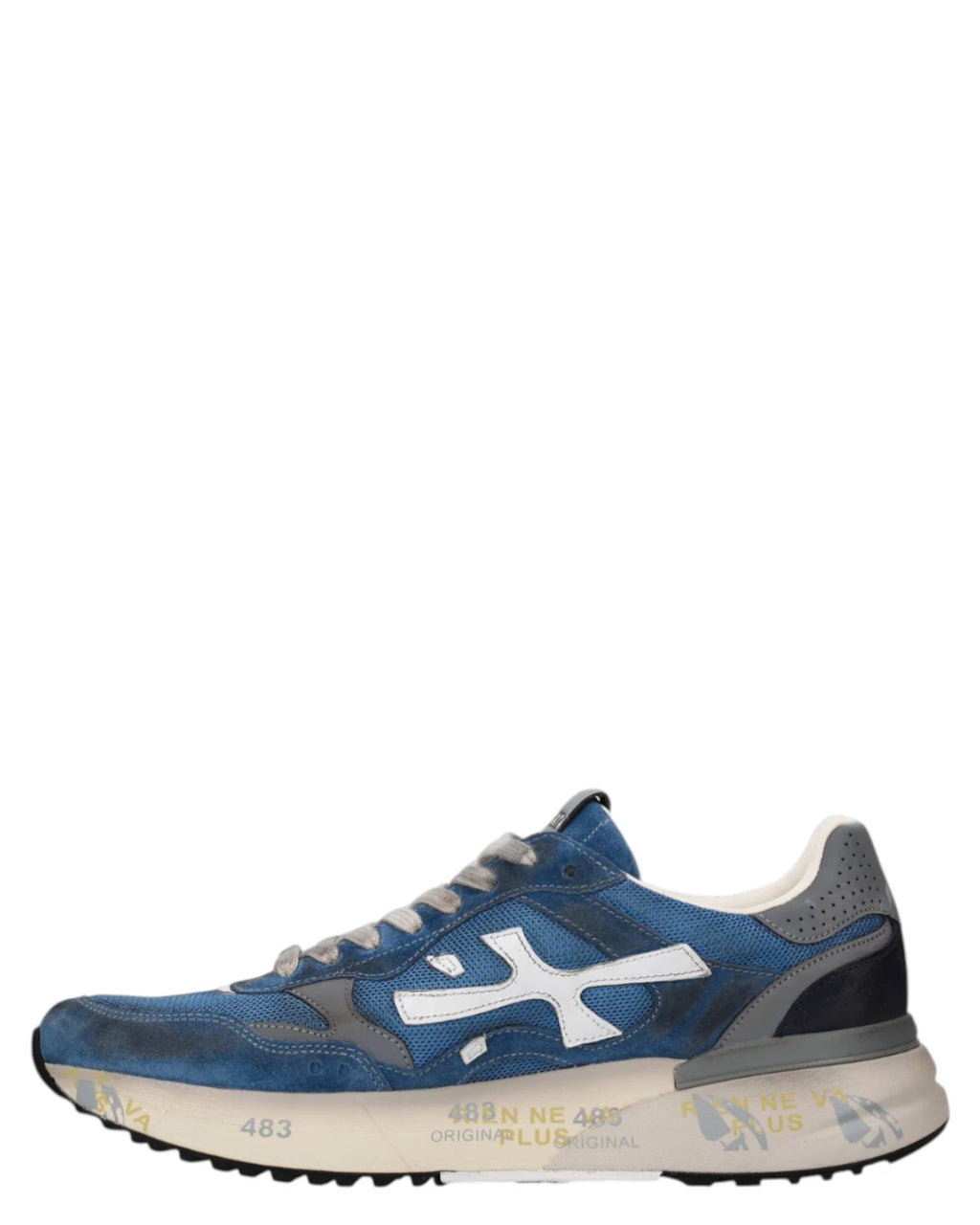 Men's Premiata Mick 0.1 8120 Sneakers with Platform Sole
