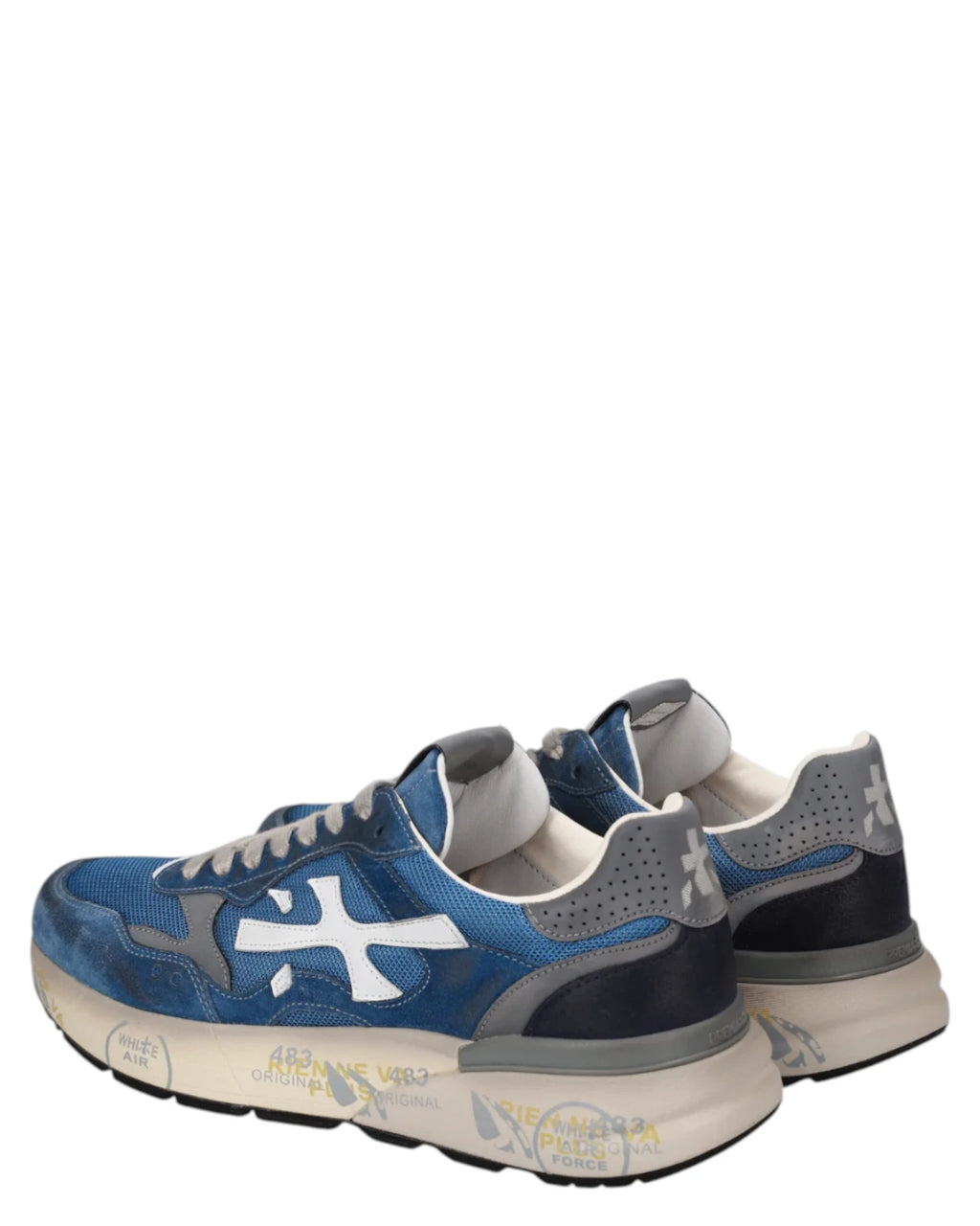 Men's Premiata Mick 0.1 8120 Sneakers with Platform Sole