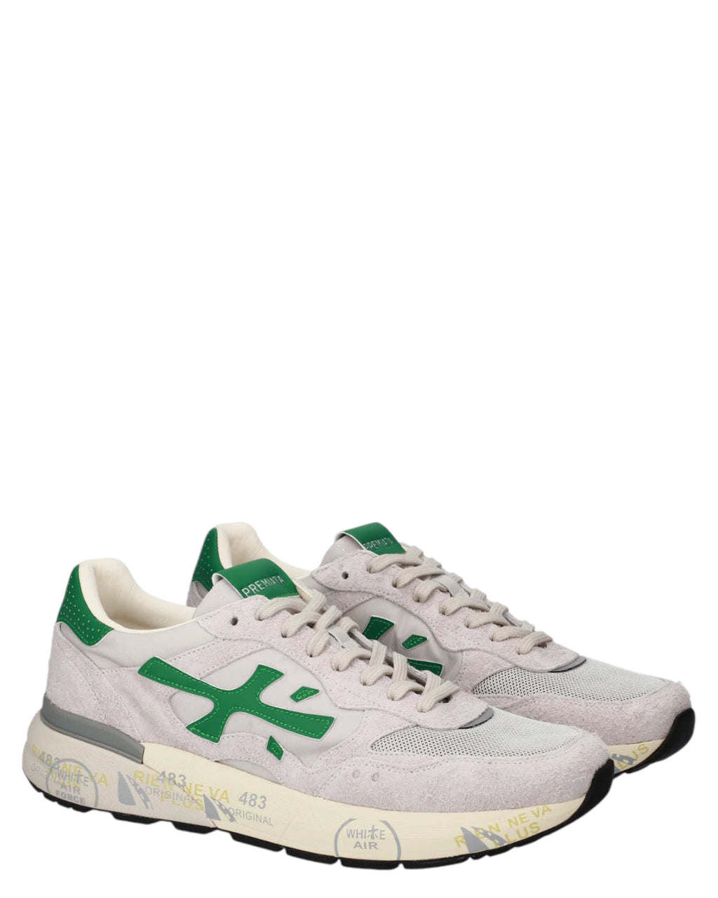 Premiata Mick 0.1 8238 Sneakers with 4.2 cm Sole