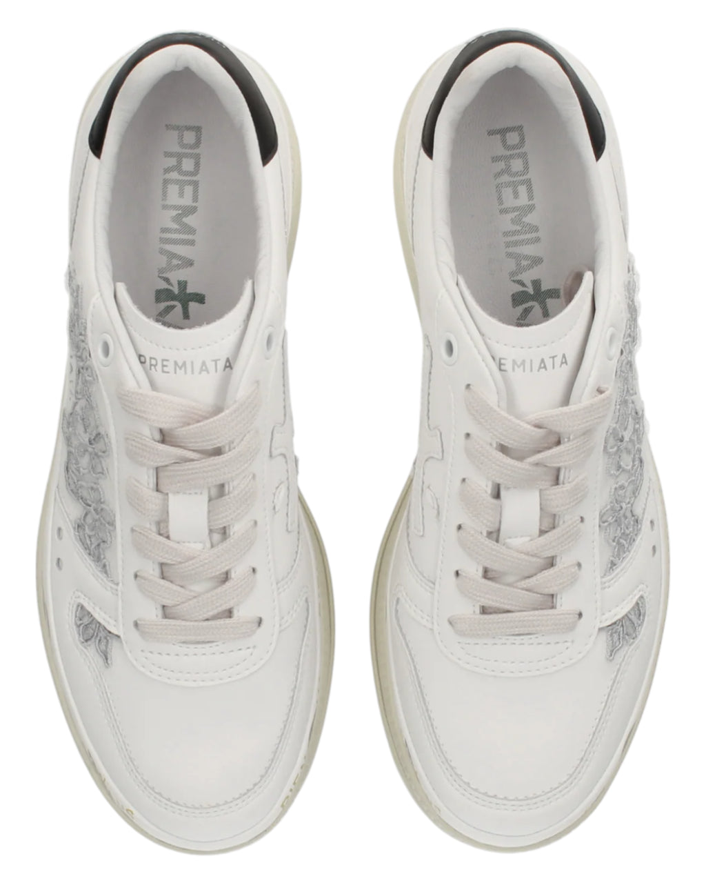 Premiata Micol 8255 Women's Platform Sneakers with Leather Sole