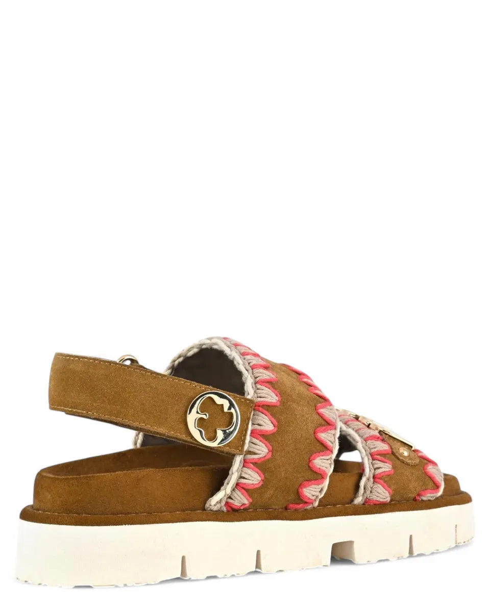 Mou Bio Sandal Overstitch-Mou-Sandali-Vittorio Citro Boutique