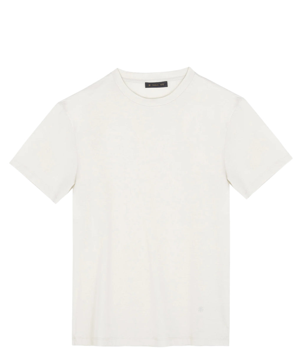 Manuel Ritz T-shirt til mænd med rund hals i bomuld