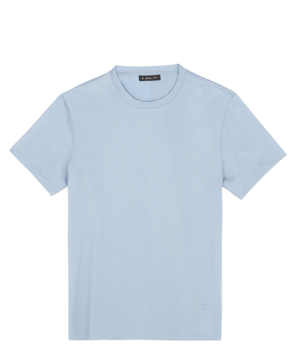 Manuel Ritz Men's Crew Neck Cotton T-Shirt