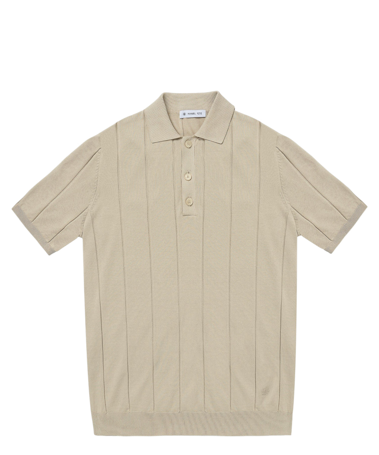 Polo Uomo in Cotone Crepe Costa Piatta Manuel Ritz