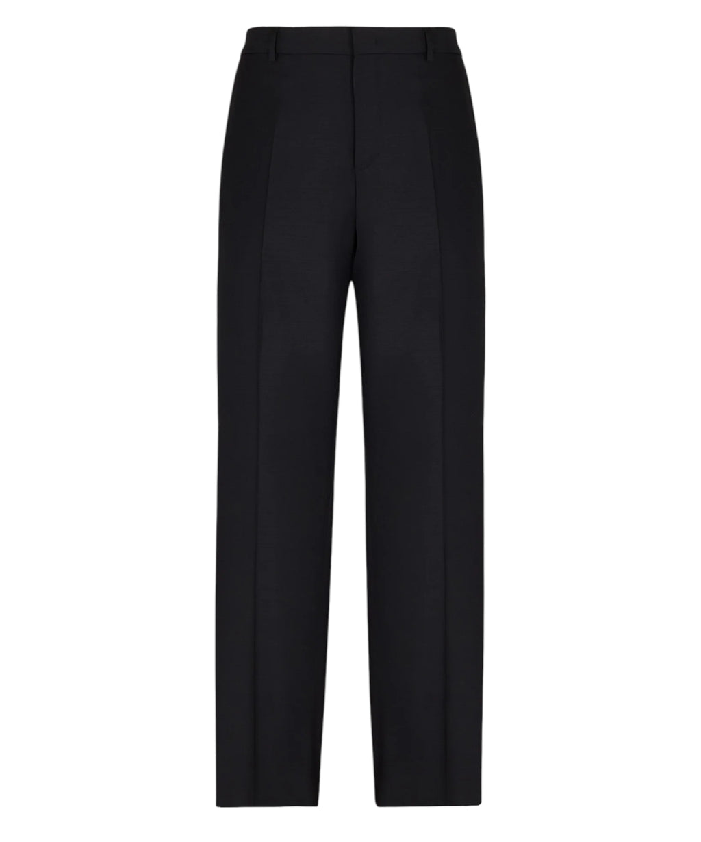 Men's Relaxed Fit Stretch Wool Chino Trousers