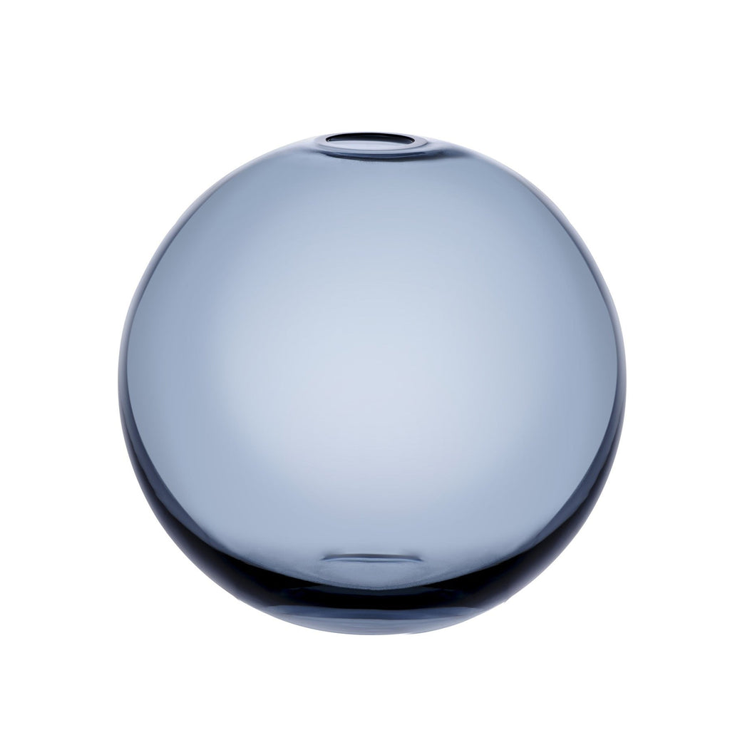 Mars Vase Large Steel Blue-NUDE EU-Vasi-Vittorio Citro Boutique