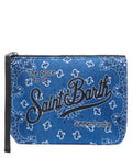 pochette Aline MC2 Saint Barth con logo e stampa