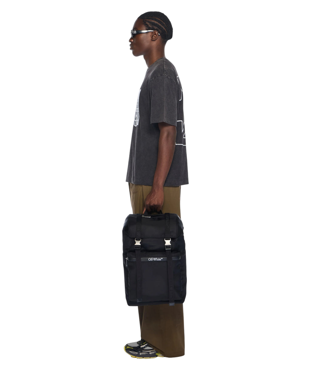 Off-White Outdoor Nylon Backpack