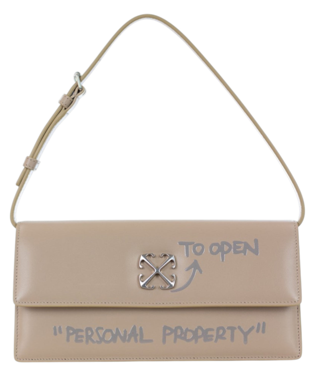 Borsa Off-White Jitney 1.0 in Pelle