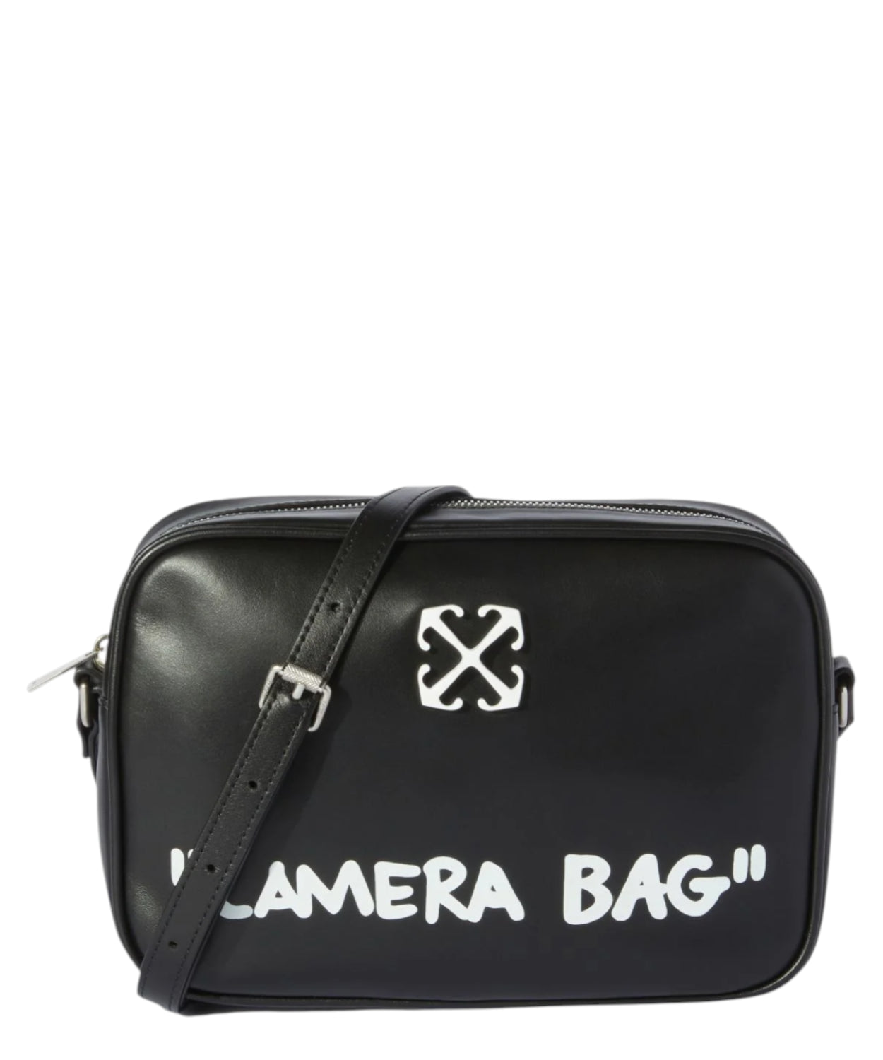 Borsa Off-White Jitney Camera Bag in Pelle