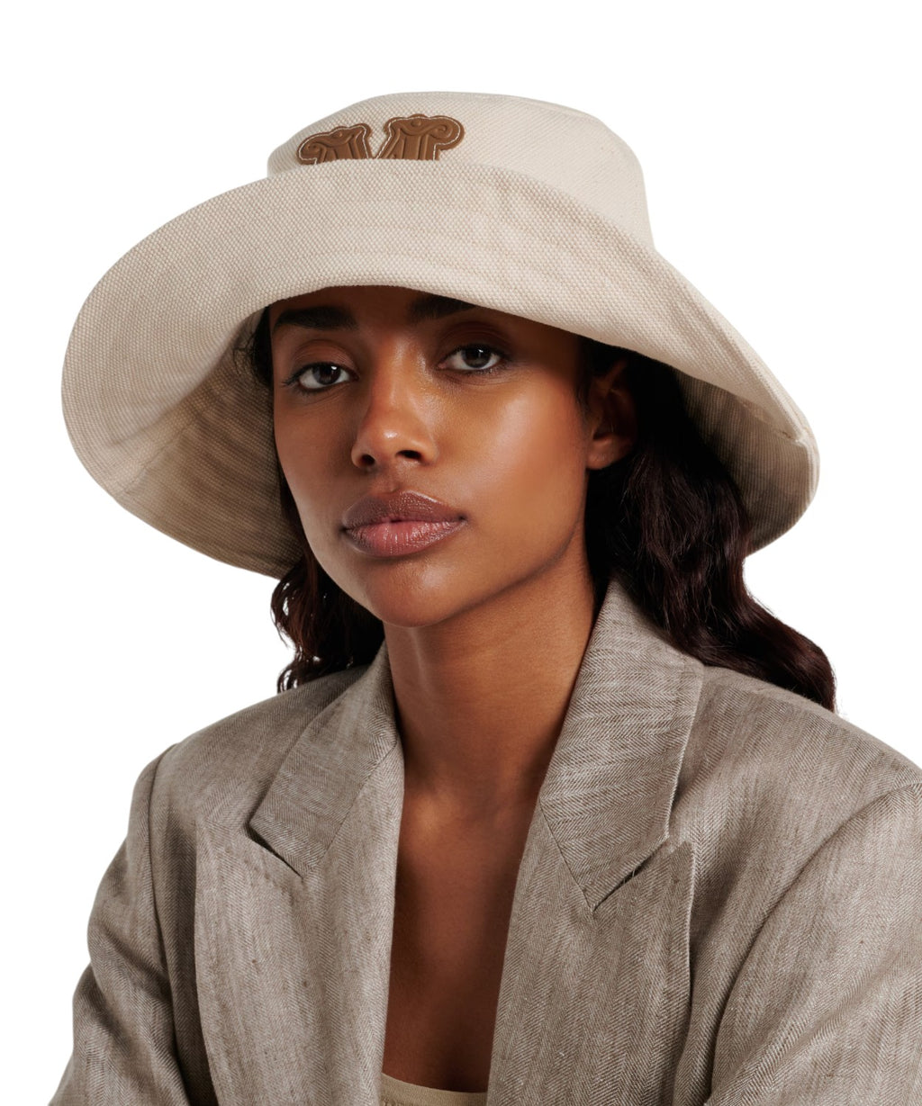 Max Mara Gondola bucket hat in canvas