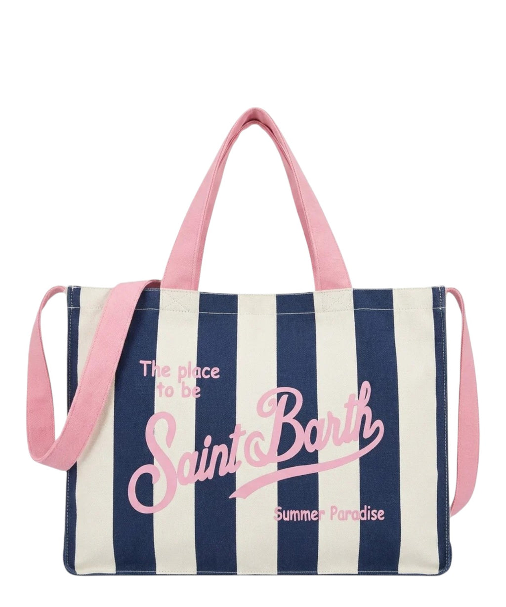 MC2 Saint Barth Essential Bag Stripes Shoulder Bags