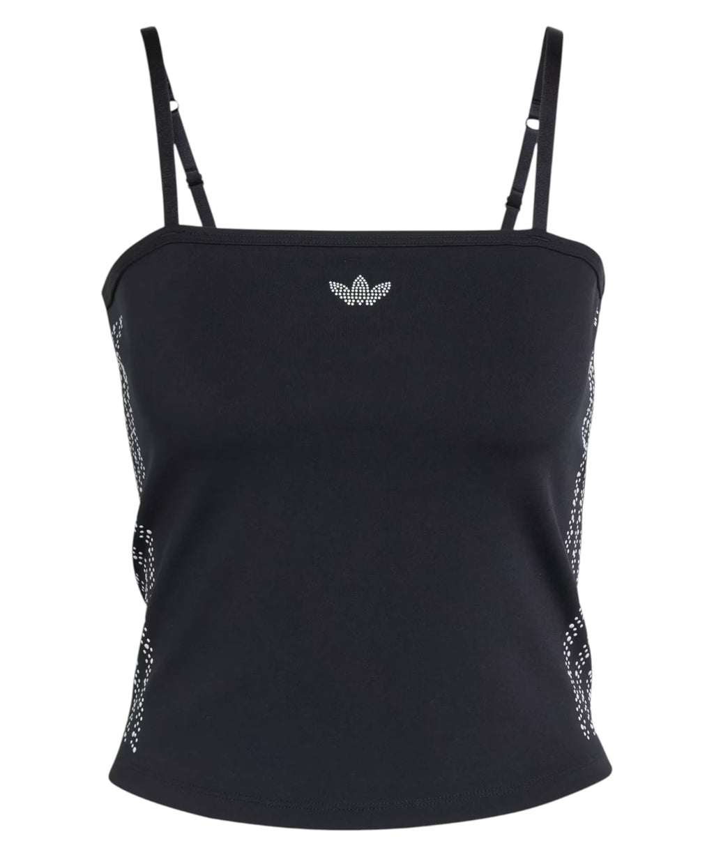Adidas tube top with pearls and sequins