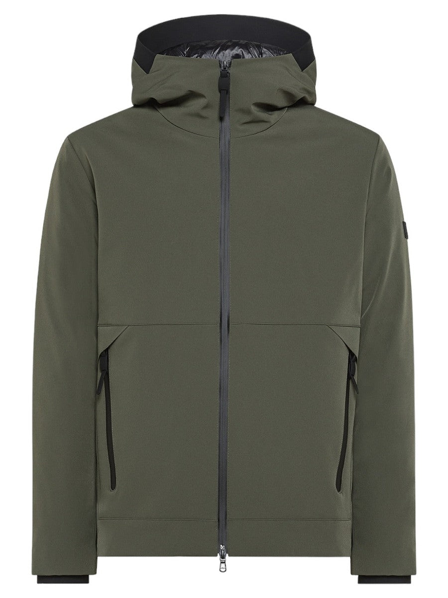 LOGE MD BOMBER LISCIO IN PRIMALOFT CON DETTAGLI NERI-Peuterey-Piumini-Vittorio Citro Boutique