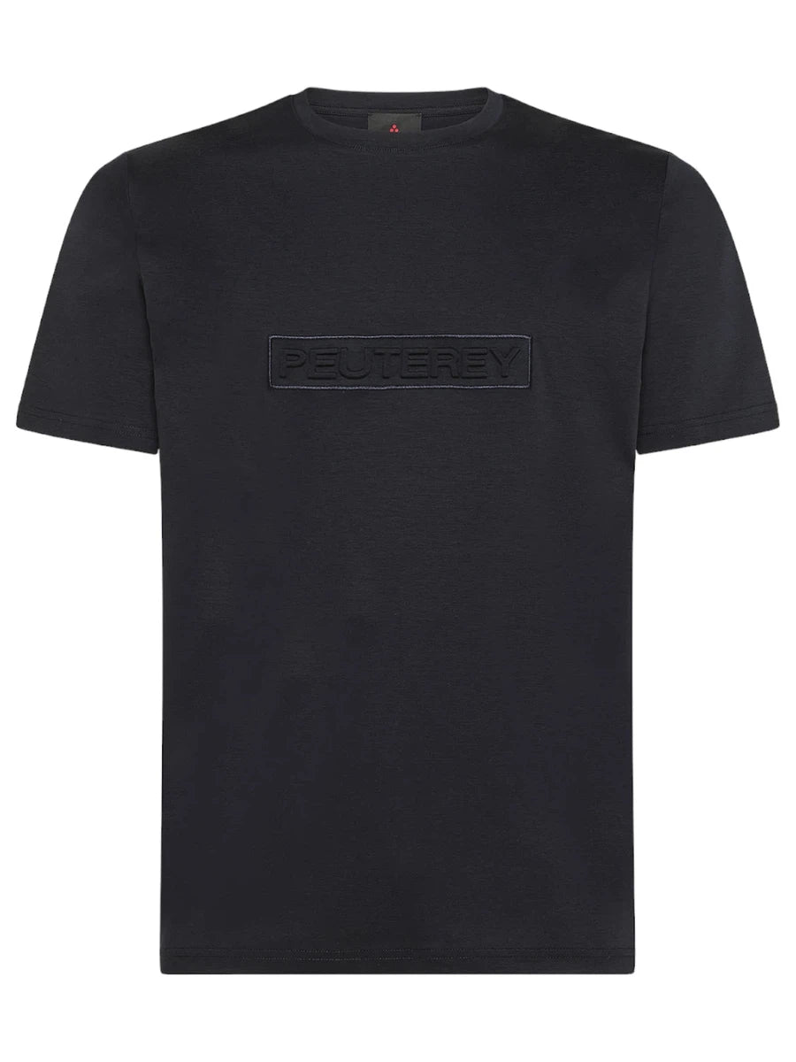 T-Shirt Otago Mer Peuterey con Scritta in Rilievo-Peuterey-T-shirt-Vittorio Citro Boutique