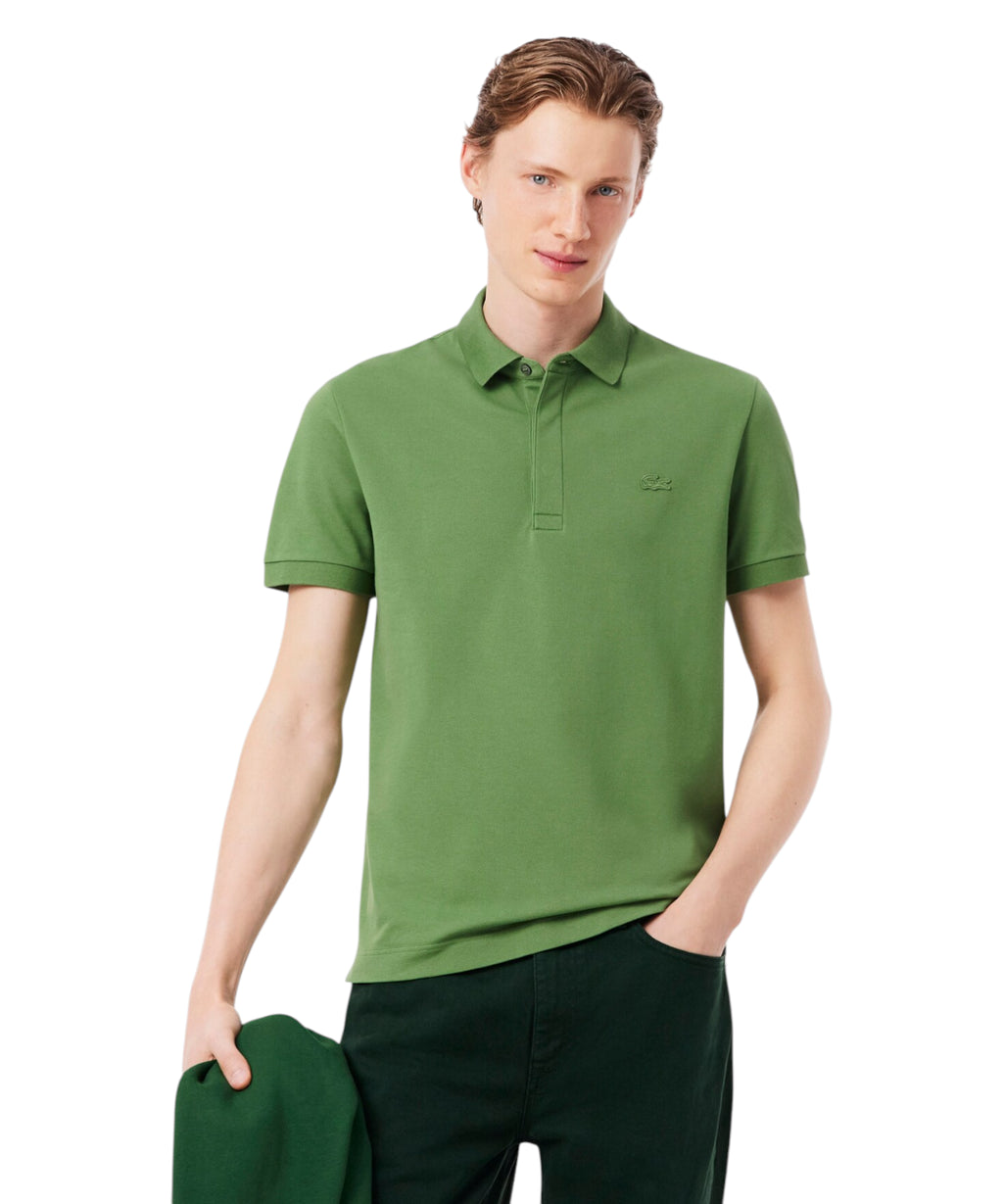 Lacoste Paris Regular Fit Stretch Piqué Polo Shirt