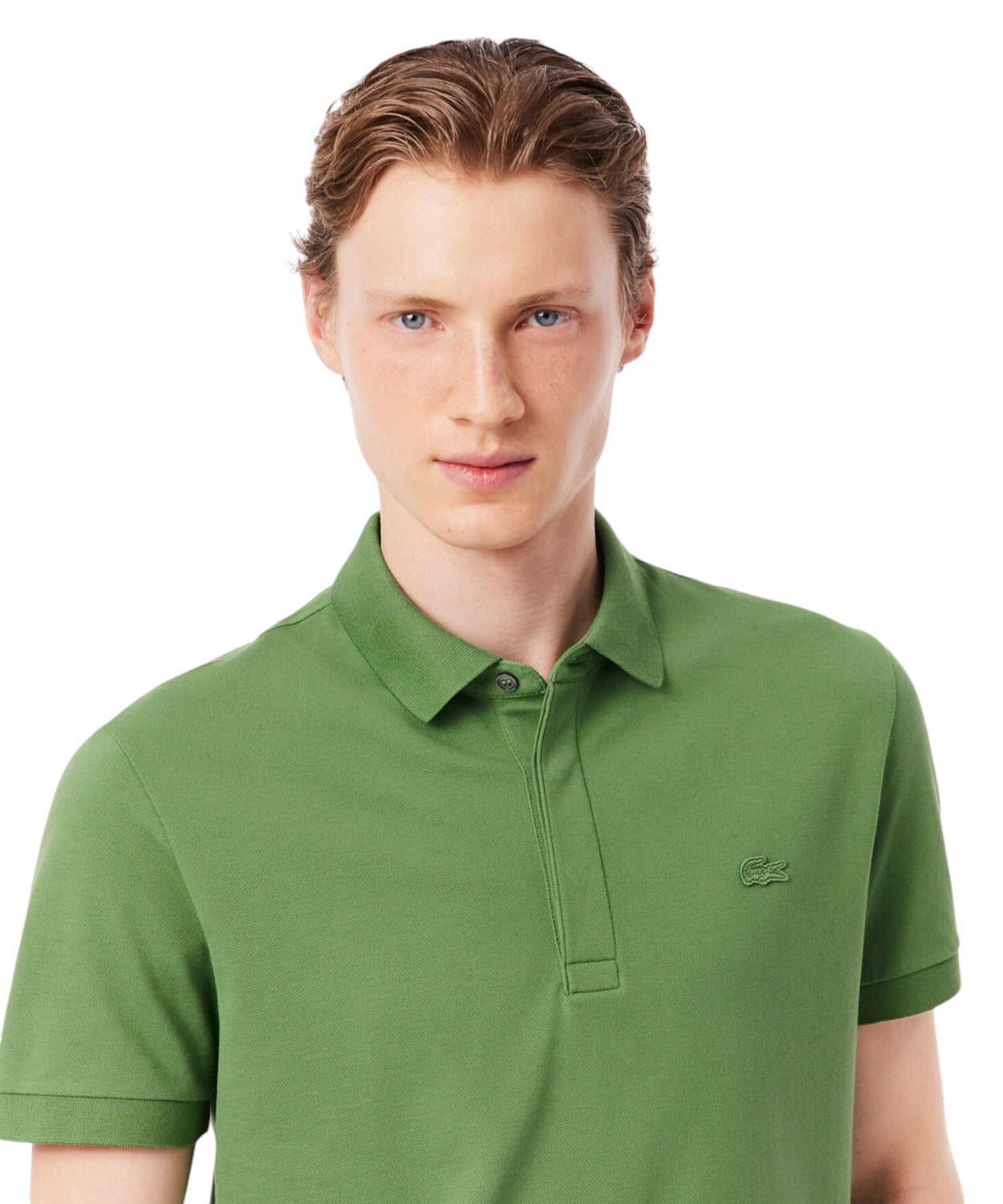 Polo Lacoste Paris Regular Fit in Piqué Stretch