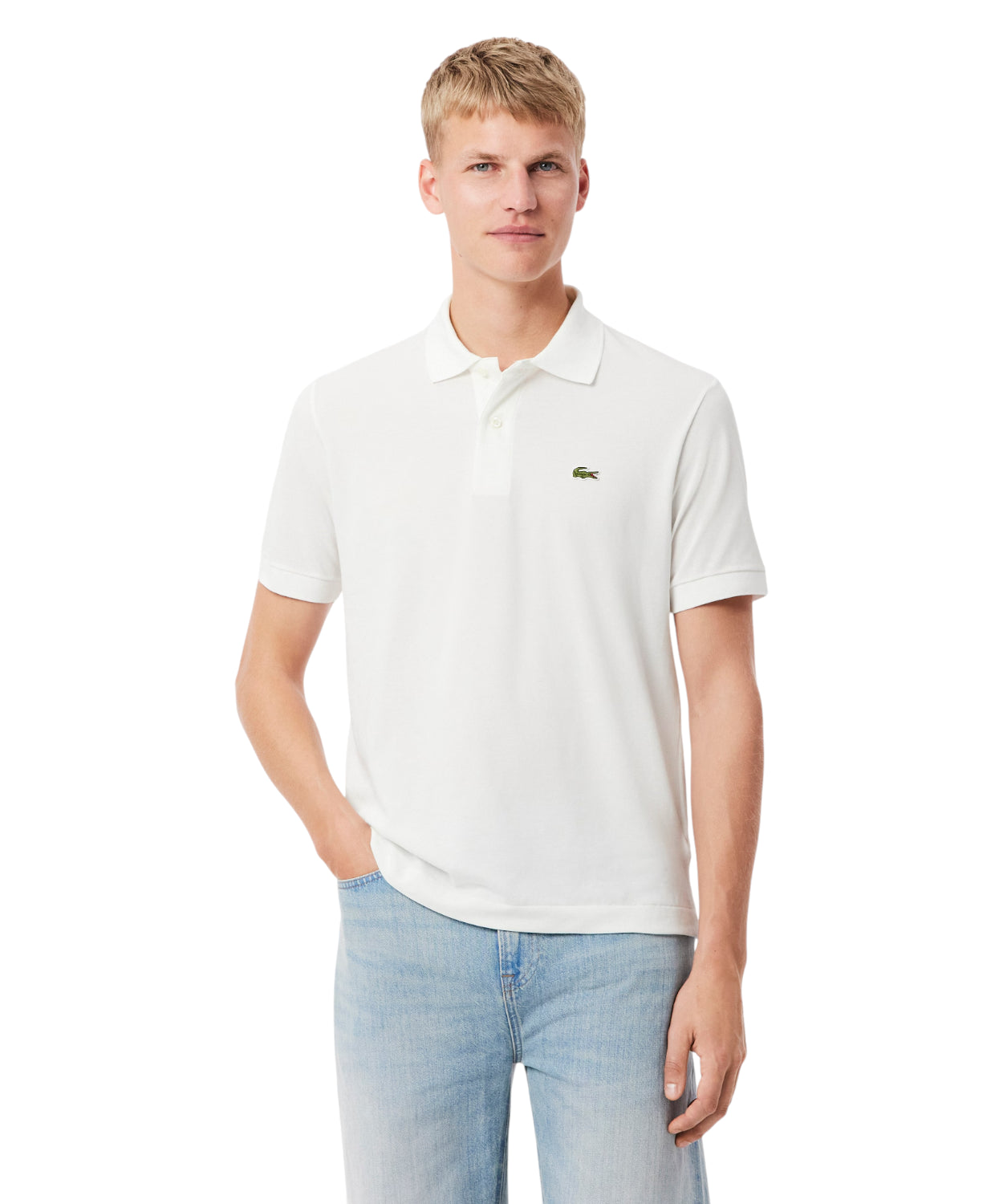 Polo Lacoste Classic Fit in Piqué Ultra Leggero