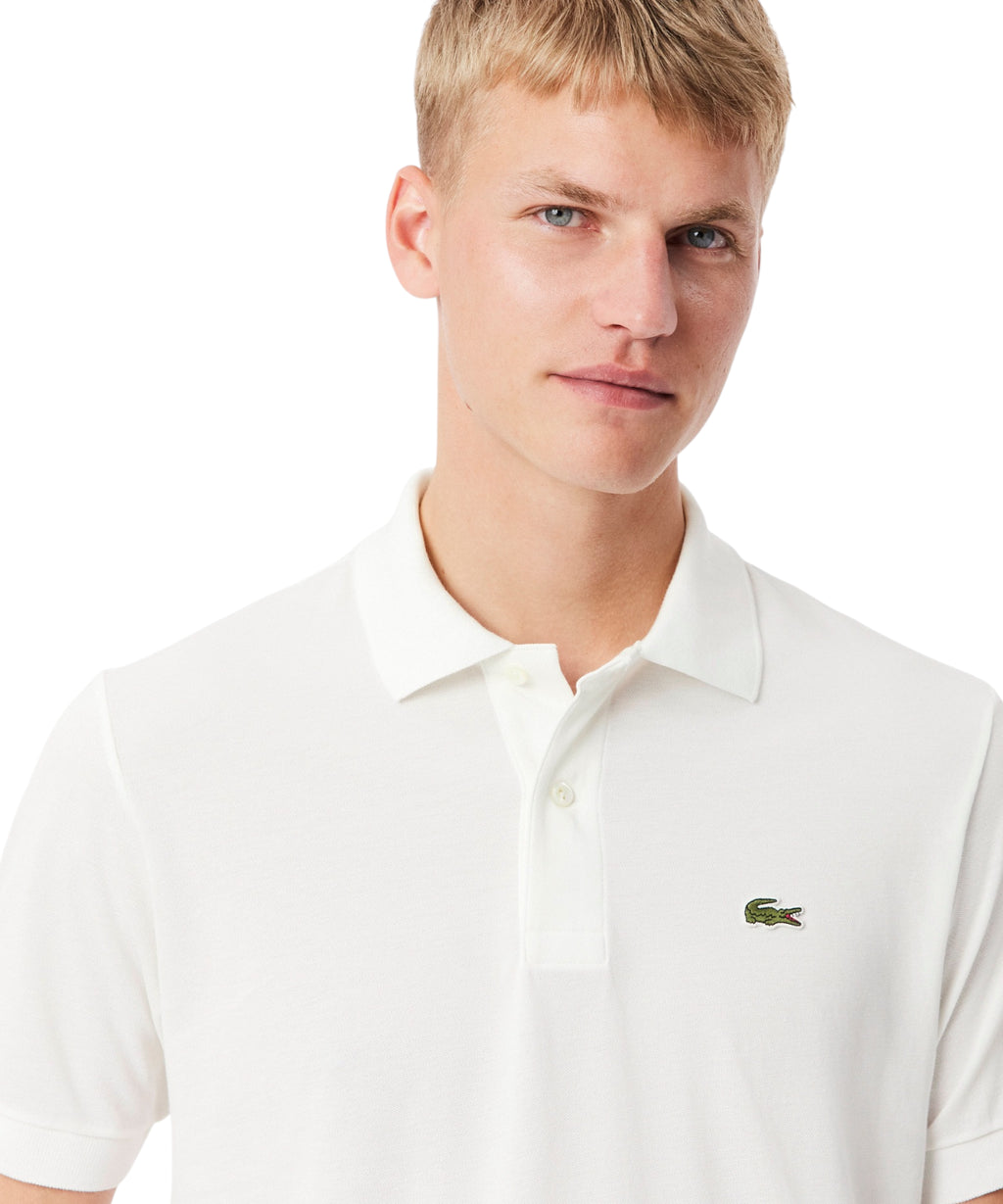 Polo Lacoste Classic Fit in Ultra Licht Piqué
