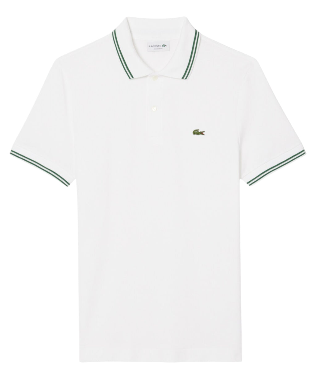 Lacoste L.12.12 Petit Piqué Polo Shirt with Contrast Collar