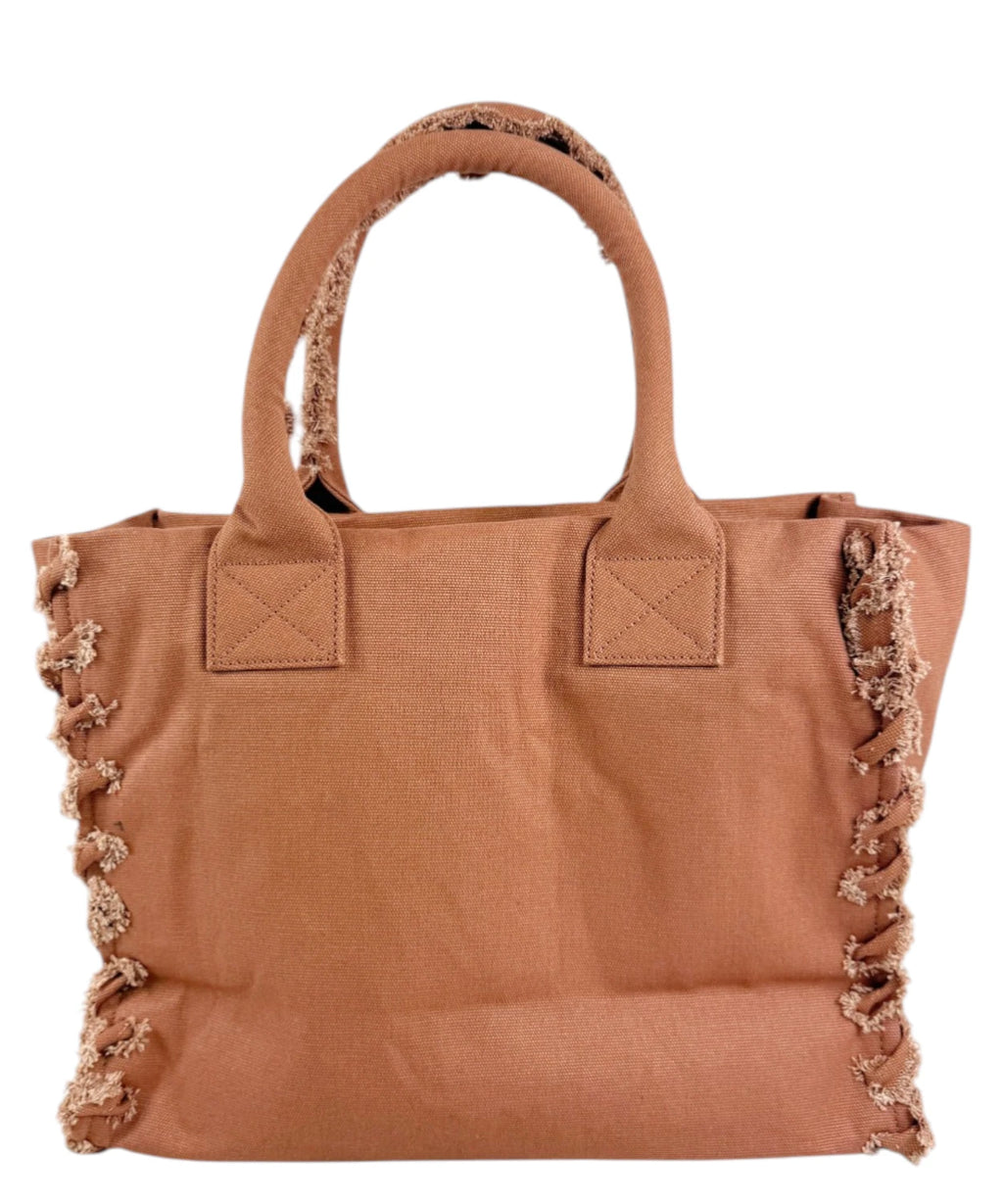 Pinko Beach Medium Shopper Bag in Canvas