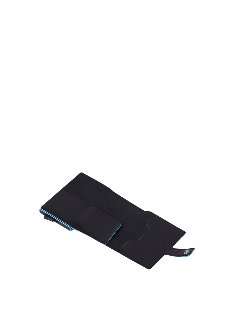 Metal credit card holder case-Piquadro-Portafogli-Vittorio Citro Boutique