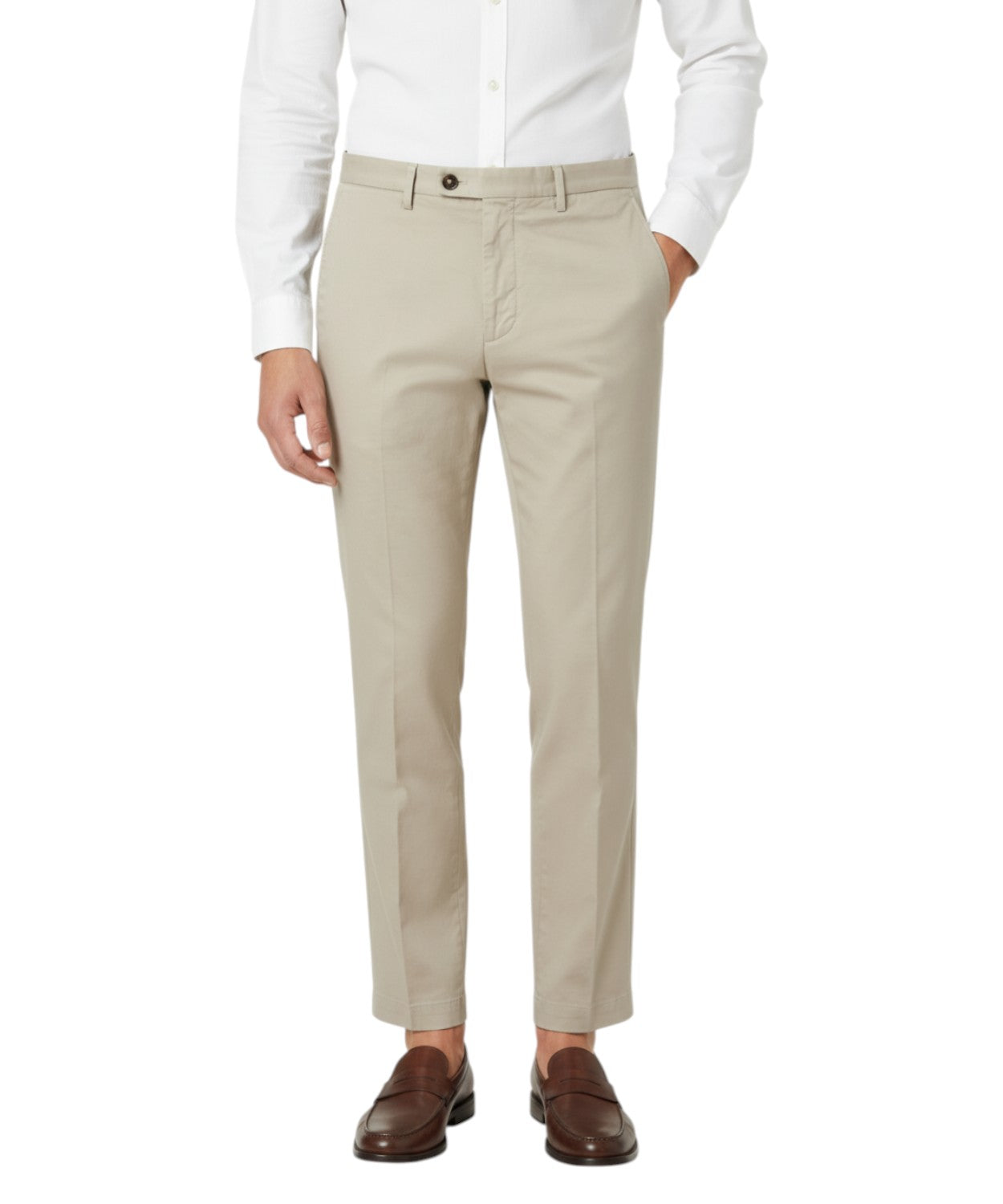 Michael Coal Brad Slim Fit Men's Trousers with Pockets